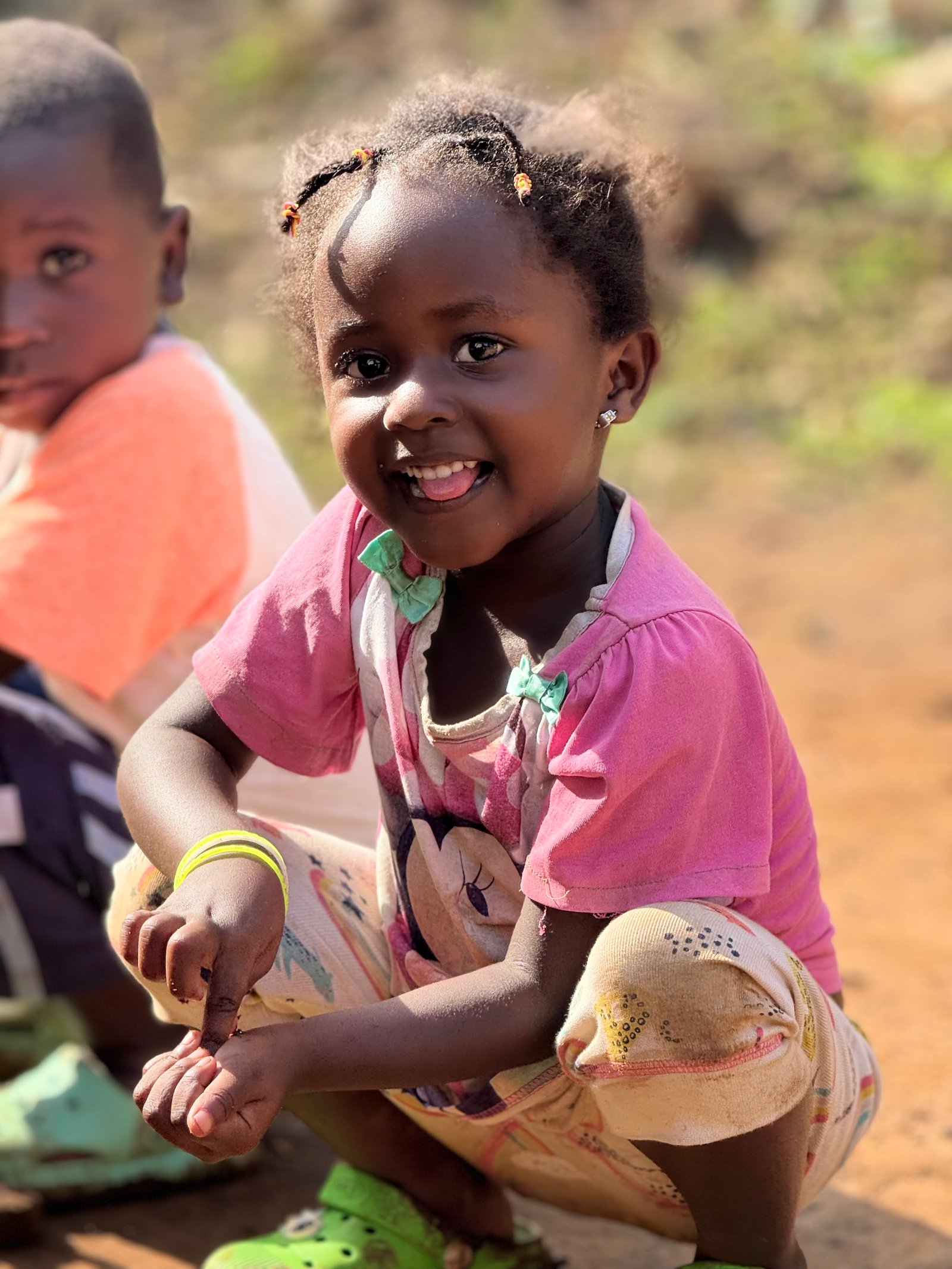 Children in vulnerable communities